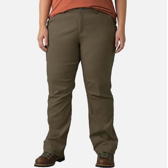 NWT Prana Halle Pant- Plus in Slate Green - Picture 1 of 10